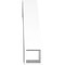 Ekena Millwork 3 1/2-in. W x 14-in. D x 14-in. H Westlake Architectural Grade PVC Knee Brace BRCP035X14X14WTL - alternate 5